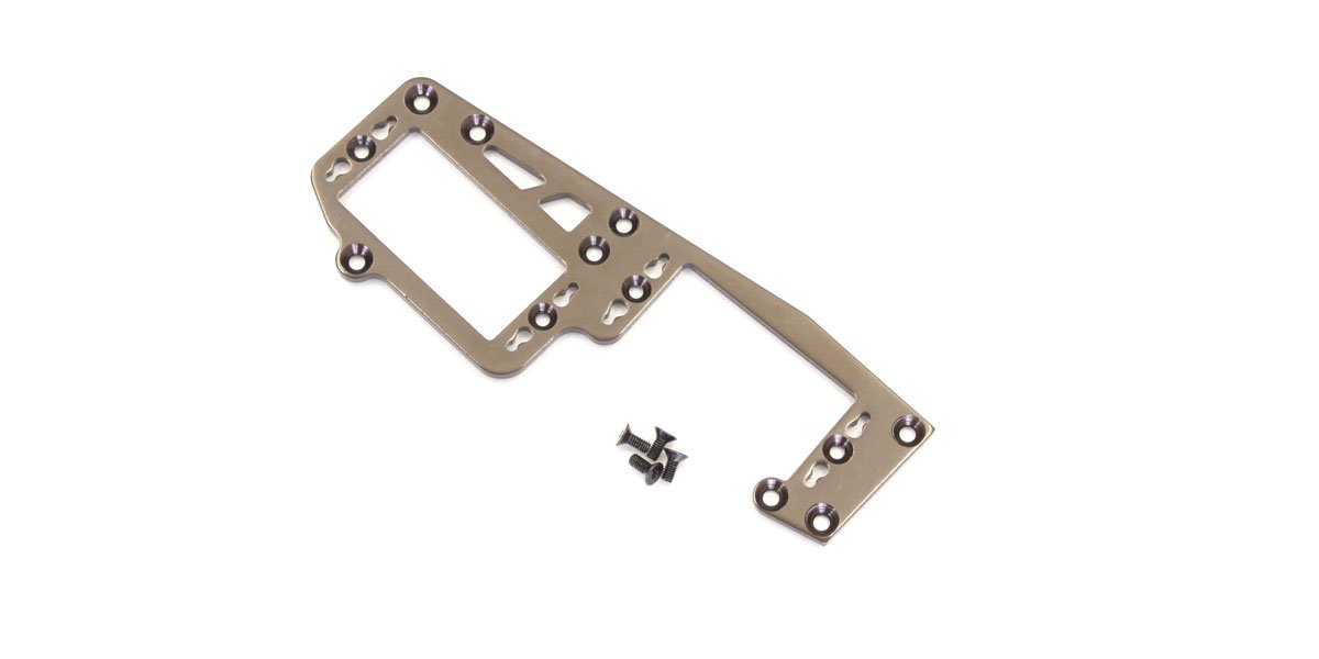IF480 Radio Plate (Gunmetal/MP9 TKI3) IF480  - KYOSHO RC